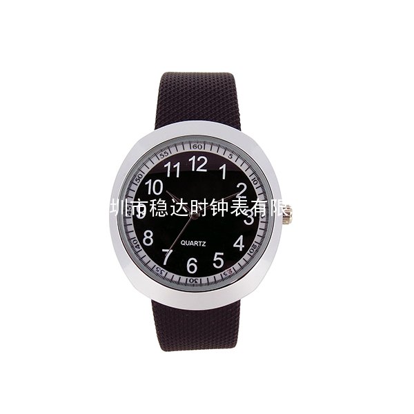 PU皮帶老年人手表