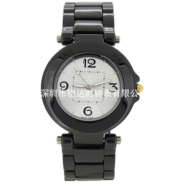 穩(wěn)達(dá)時時尚陶瓷表帶精品女士手表