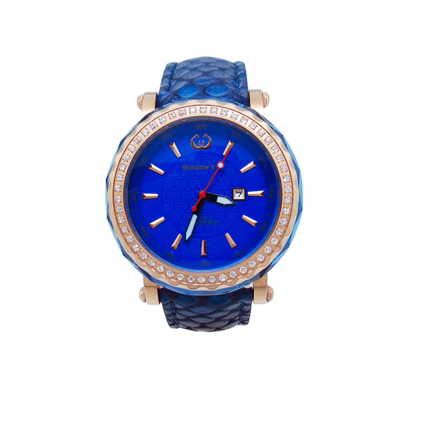 穩(wěn)達時可拆換diy水晶殼禮品手表