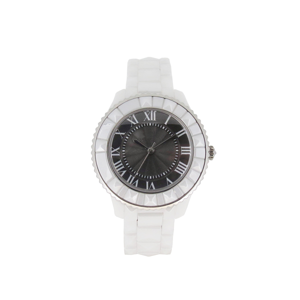 穩(wěn)達時潮流時尚款陶瓷女士手表定制