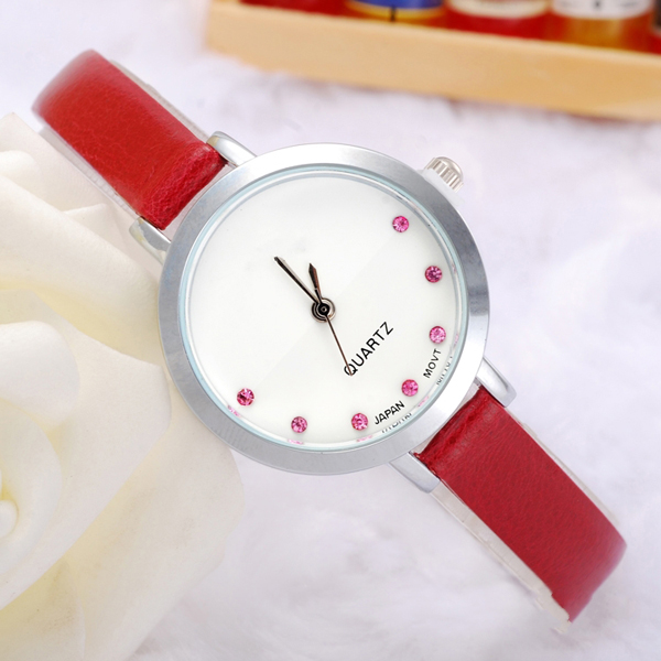 手表批發(fā)廠家供應時尚百搭細帶女士手表批發(fā)【穩(wěn)達時鐘表】