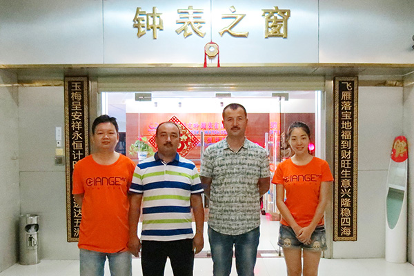 穩(wěn)達(dá)時手表定制廠家客戶來訪圖