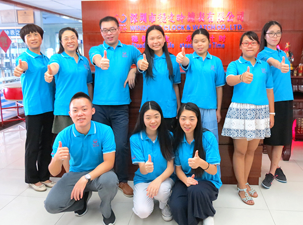 穩(wěn)達(dá)時手表生產(chǎn)廠家銷售團(tuán)隊(duì)