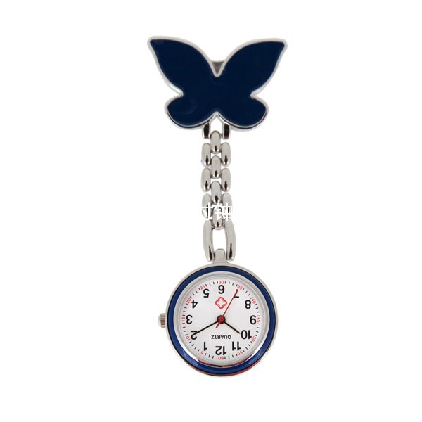 藍(lán)色蝴蝶合金護(hù)士表定制