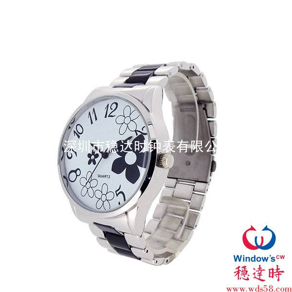 合金殼合金帶手表