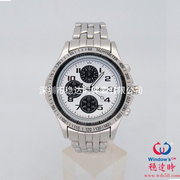 三眼表面男士商務(wù)手表