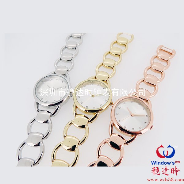 穩(wěn)達(dá)時流行韓式女士禮品手表批發(fā)