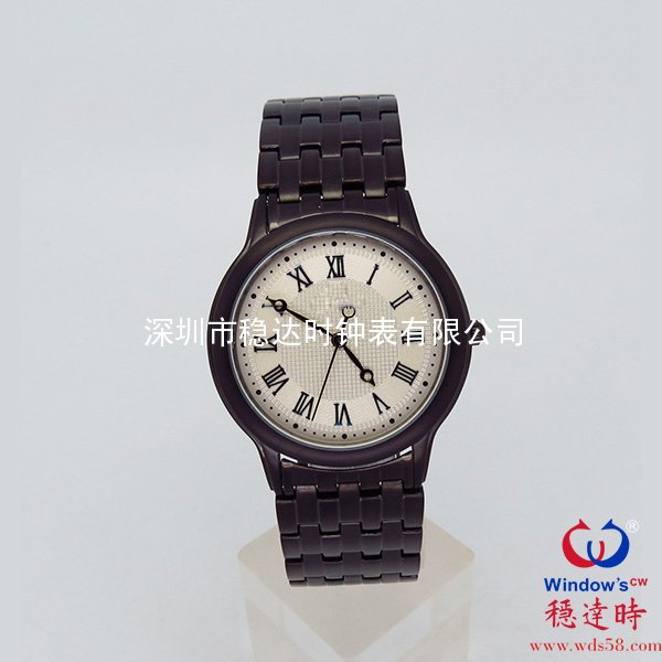 不銹鋼殼帶禮品手表