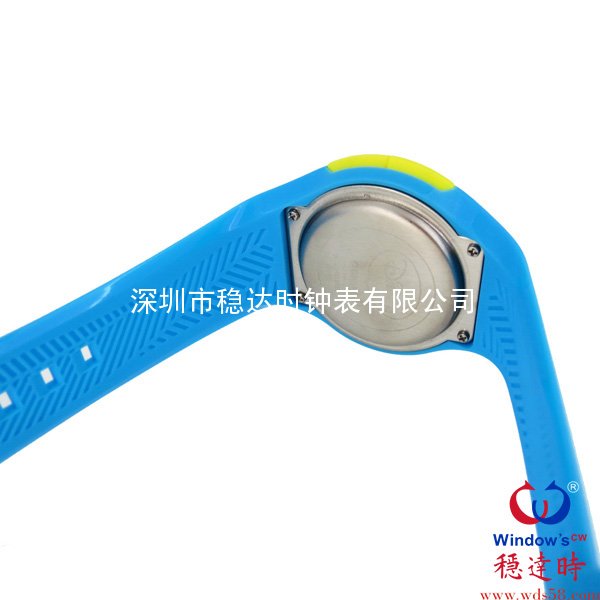 藍(lán)色硅膠電子表工廠