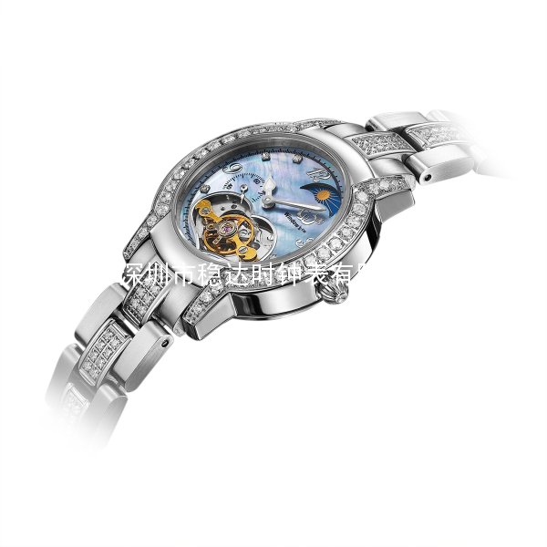 專業(yè)定制女式鏤空全自動機(jī)械手表定做工廠