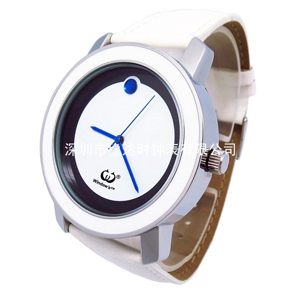 穩(wěn)達時時尚簡約大方合金女士禮品表定制