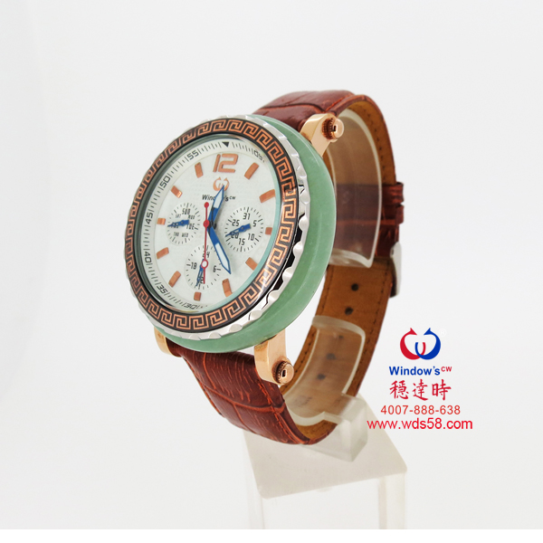 穩(wěn)達(dá)時(shí)時(shí)尚玉石手表
