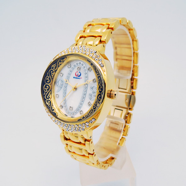 穩(wěn)達時尊貴華美女士時尚鑲鉆手表