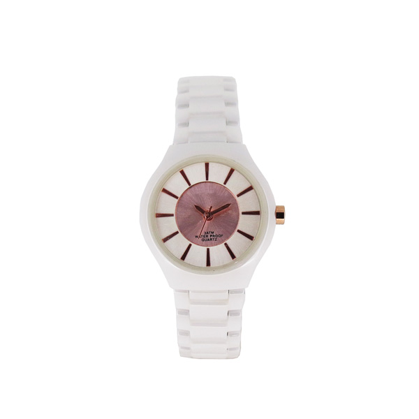 穩(wěn)達時石英陶瓷情侶禮品紀念手表定制工廠