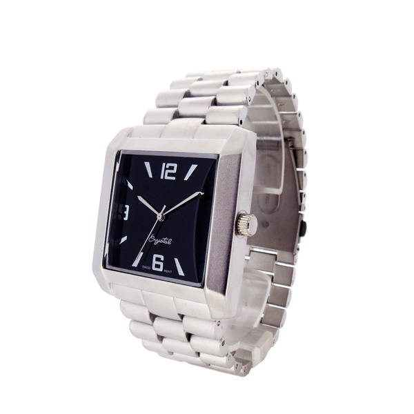 穩(wěn)達時經(jīng)典大氣方型男式商務(wù)手表定制