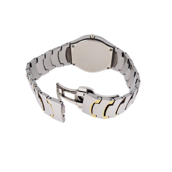 穩(wěn)達時大字面老年人鎢鋼手表定制工廠