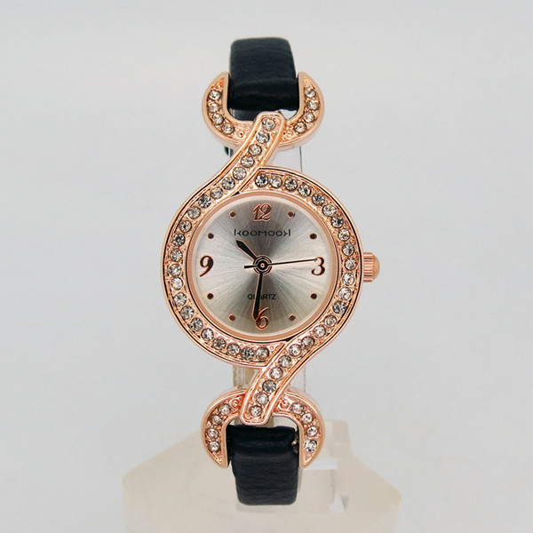 穩(wěn)達(dá)時(shí)簡約經(jīng)典女式皮帶促銷禮品手表定制