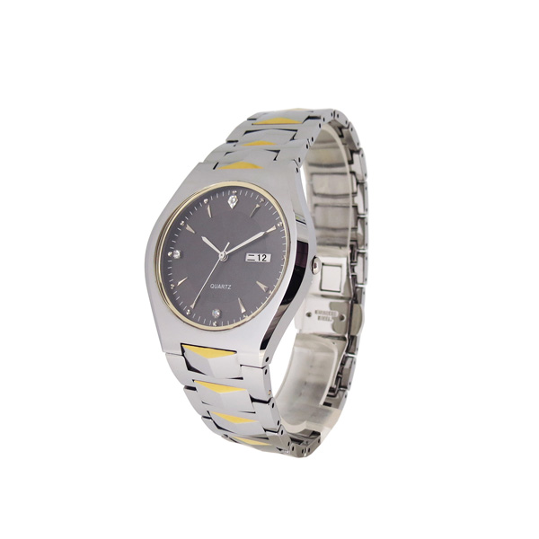 穩(wěn)達時石英鎢鋼商務(wù)手表批發(fā)定制