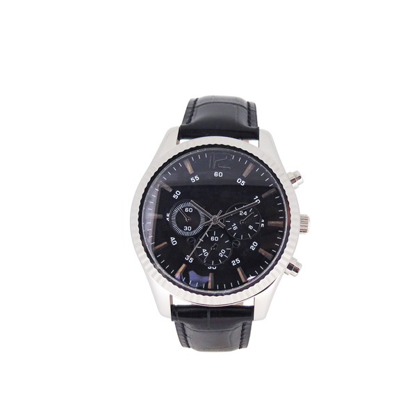 穩(wěn)達(dá)時(shí)不銹鋼六針多功能石英時(shí)尚商務(wù)手表定制