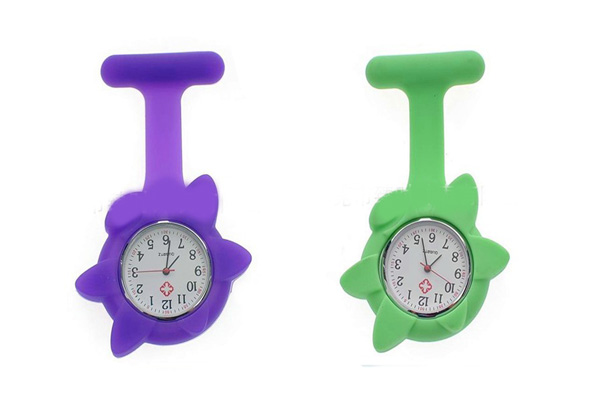 穩(wěn)達(dá)時(shí)太陽花硅膠護(hù)士手表生產(chǎn)廠家