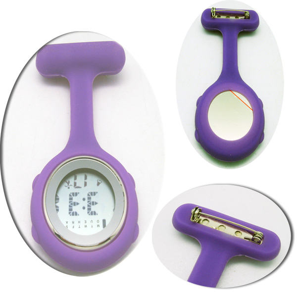 穩(wěn)達(dá)時(shí)電子數(shù)碼硅膠護(hù)士手表批發(fā)廠家