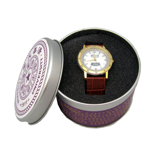 時尚簡約金屬材質(zhì)進口機芯紀念手表定制