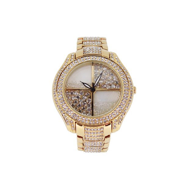 深圳手表廠家供應時尚女士鑲鉆手表定制