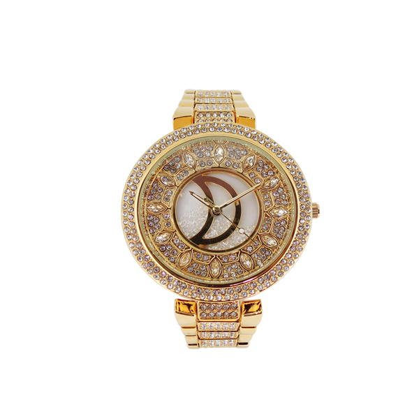 鑲鉆女士禮品手表定做廠家