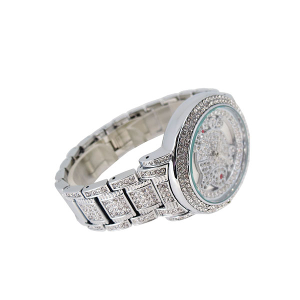 深圳手表廠家供應(yīng)鑲鉆女士手表定做