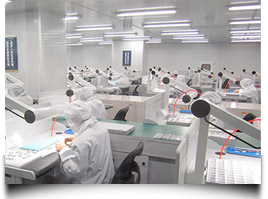 手表代工廠家【穩(wěn)達(dá)時(shí)】手表裝配無塵車間