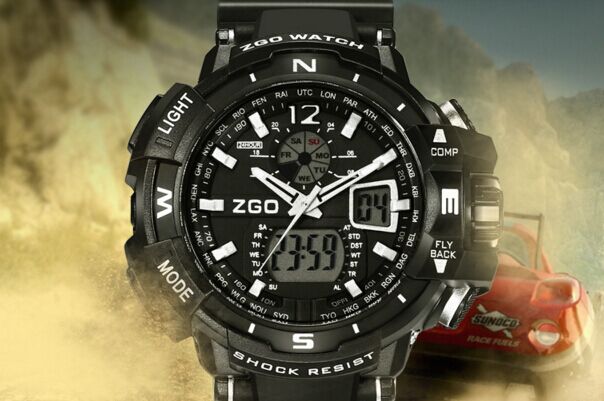 酷黑腕表定制，源自電子表生產(chǎn)廠家&mdash;穩(wěn)達時