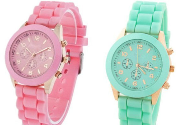 硅膠表帶手表定制 &mdash;穩(wěn)達時電子手表價格廠家出品