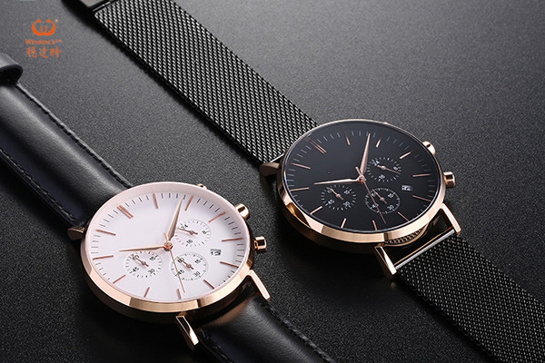 超薄感受 時(shí)尚男生腕表批發(fā) 穩(wěn)達(dá)時(shí)手表廠家供應(yīng)