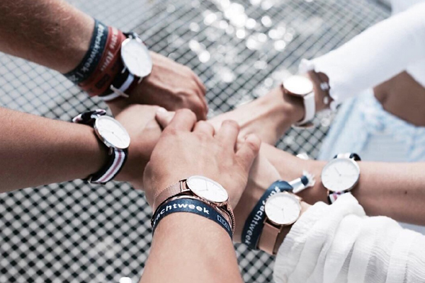 時(shí)尚情侶對(duì)表 潮流尼龍表帶手表廠家直銷 穩(wěn)達(dá)時(shí)