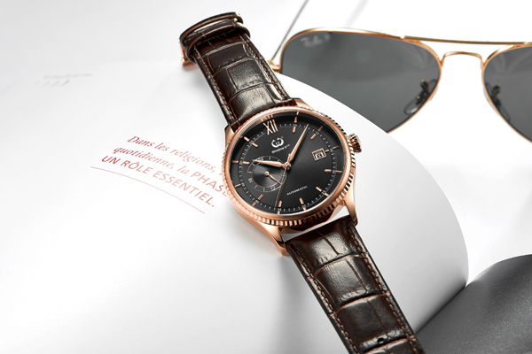 男士黑色皮帶腕表批量定制 穩(wěn)達(dá)時(shí)廠家供應(yīng)