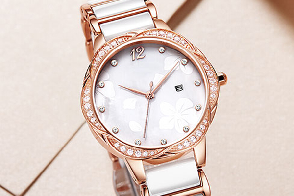 時尚陶瓷女士腕表 穩(wěn)達時廠家300只起定