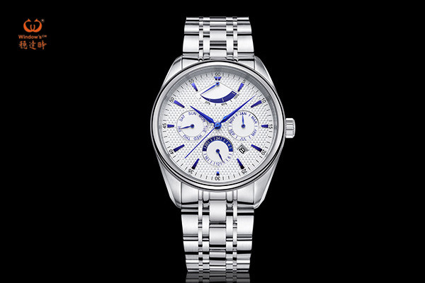 商務(wù)不銹鋼防水腕表 穩(wěn)達時廠家直銷