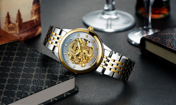 手表男機(jī)械表全自動(dòng)鏤空男表