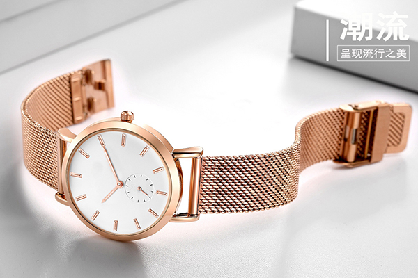 簡(jiǎn)約網(wǎng)帶石英手表定做-穩(wěn)達(dá)時(shí)